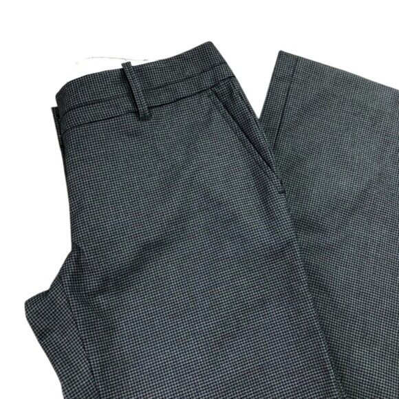 Ann Taylor Loft Marisa Women Straight Low Rise Dress Pants SZ 0 Black Houndstoot - Picture 11 of 14